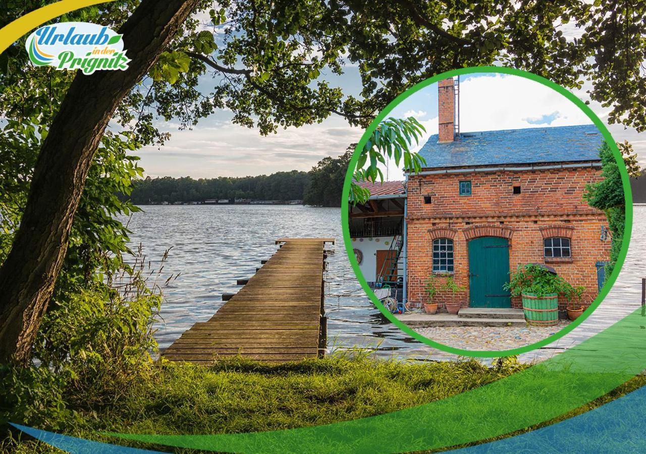 Bauernhof-Streichel-Zoo-Kombi-Familien-Suite-Im-Wald-Am-See Gulow Ngoại thất bức ảnh
