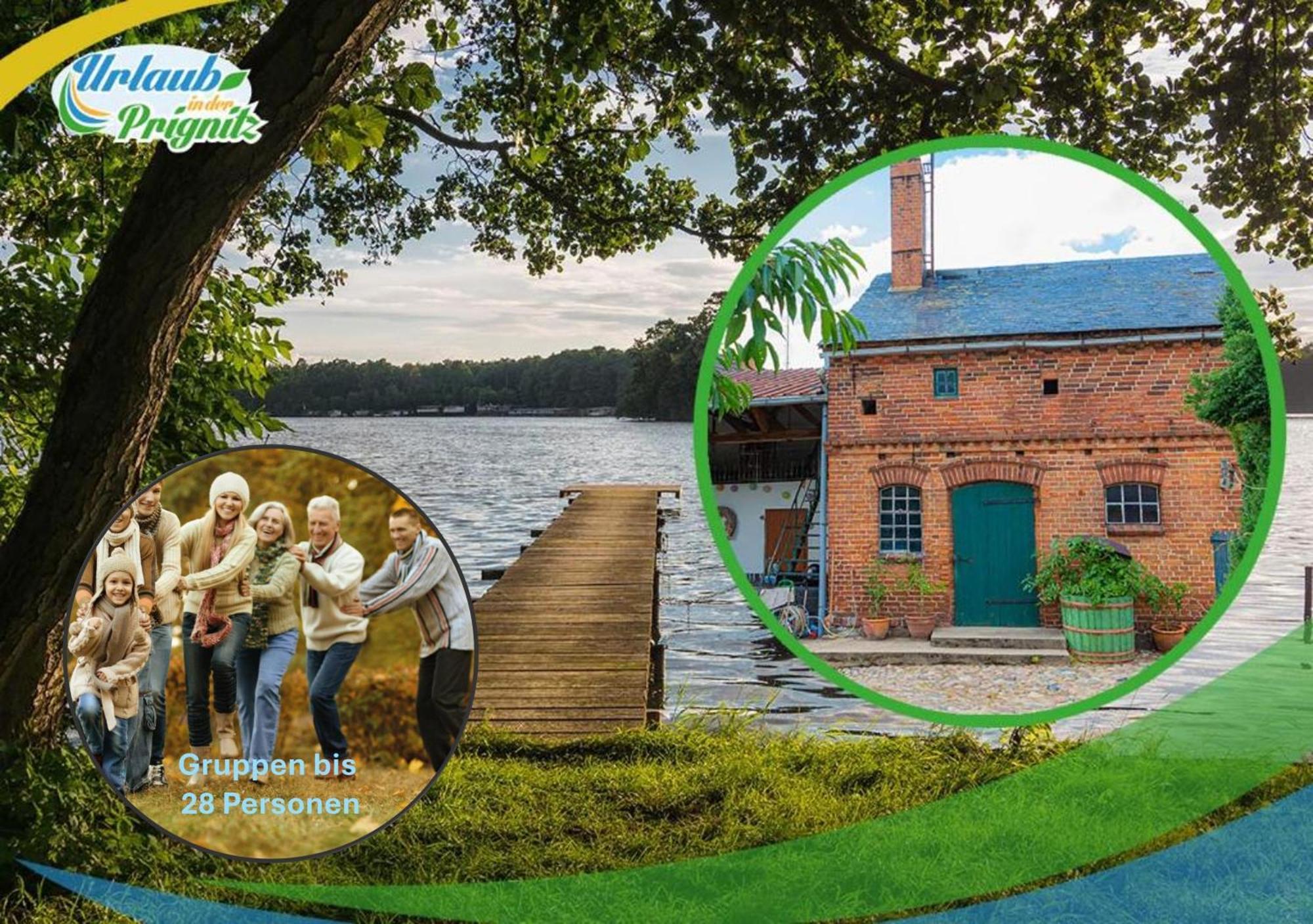 Bauernhof-Streichel-Zoo-Kombi-Familien-Suite-Im-Wald-Am-See Gulow Ngoại thất bức ảnh